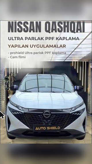 Nissan Qashqai PPF Kaplama – Auto Shield uygulaması