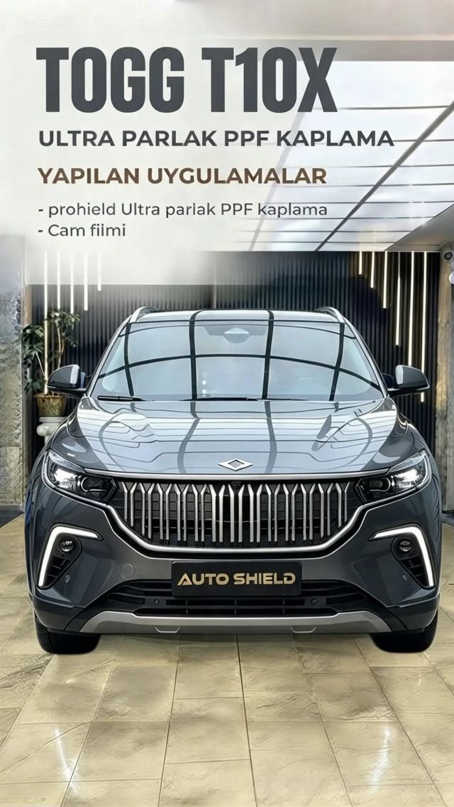 Togg PPF Kaplama – Auto Shield uygulaması